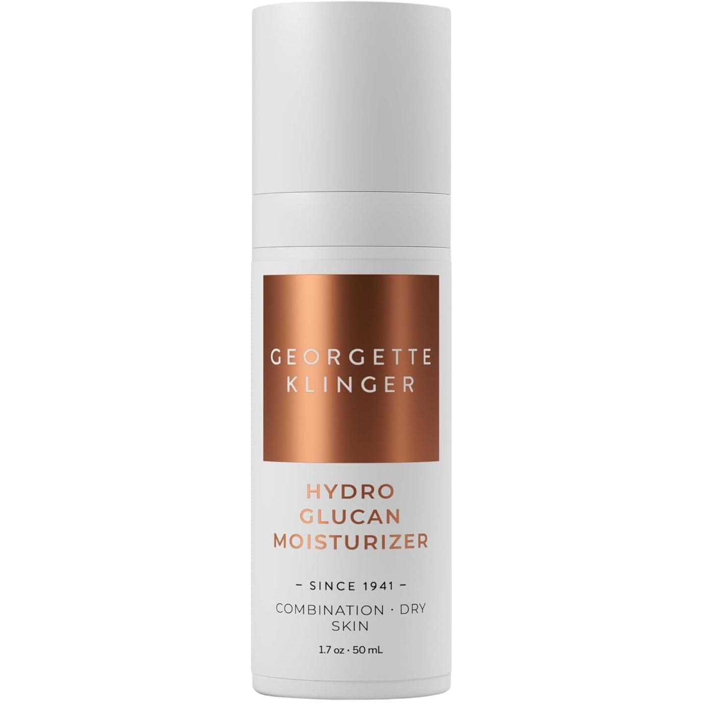 Georgette Klinger Hydro Glucan Moisturizer Glowing Long Lasting Hydration Plumps and Firms Skin while Boosting Natural Moisture Smoothing Face Cream with Hyaluronic Acid for Dry Skin 17 oz