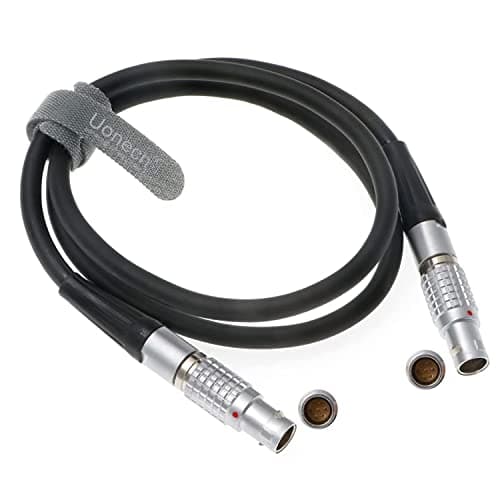 Uonecn Digital Motor Cable Straight 7 Pin Male to 7 Pin Male for FSTOP Bartech Wireless Focus Digital Receiver