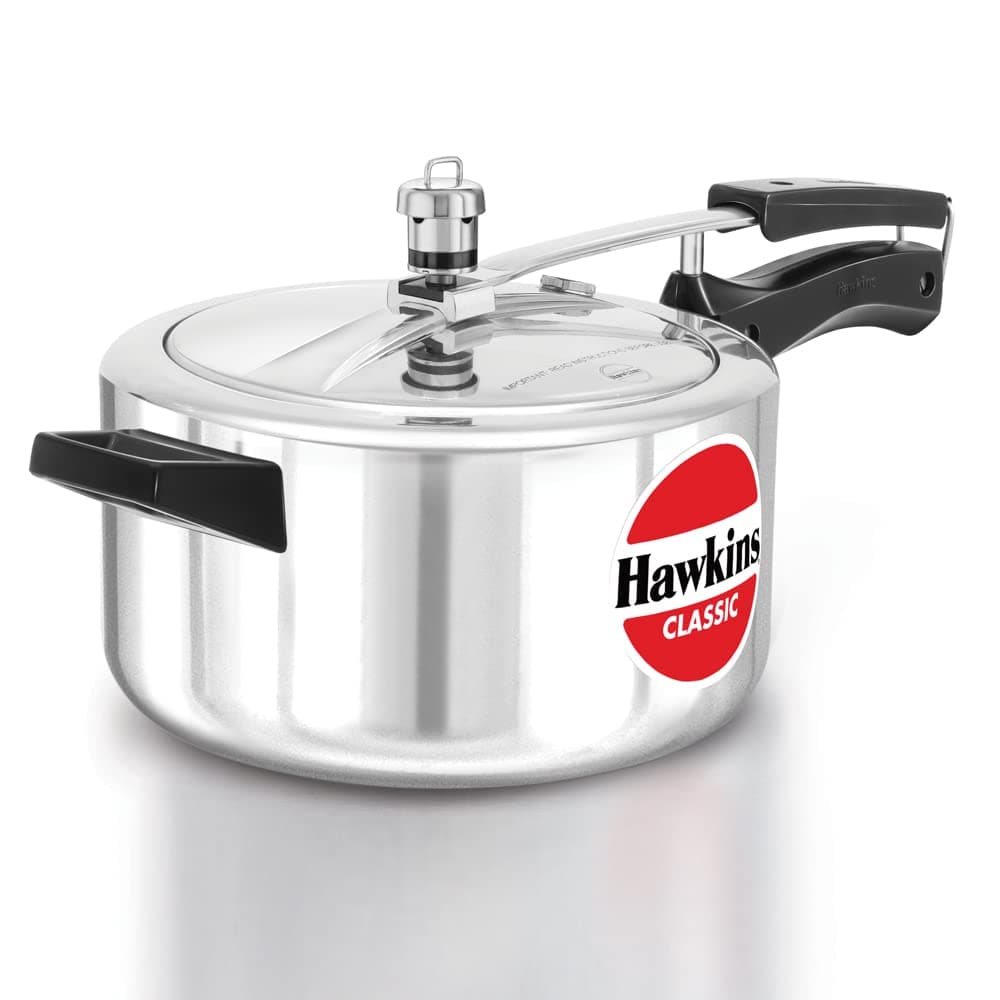 Hawkins 4 Litre Classic Pressure Cooker Best Inner Lid Cooker Silver Cl40
