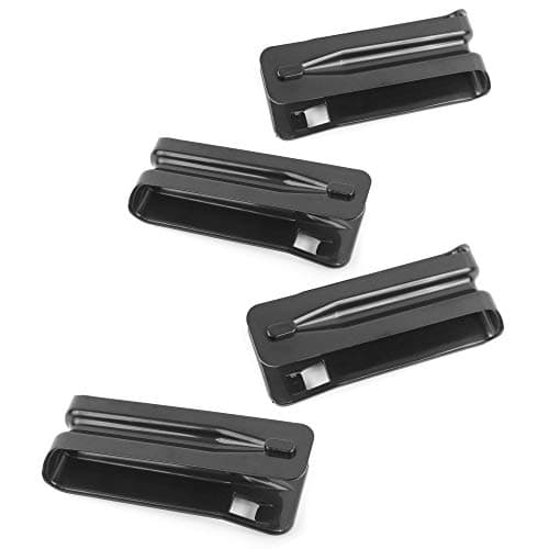Red Hound Auto 4 Rear Seat Bumper Cushion Brackets Anti-Rattle Compatible with Chevrolet GMC Silverado Sierra Crew Cab 1500 2008-2013, 2500 2008-2014 Driver or Passenger Sides Fix Replacement
