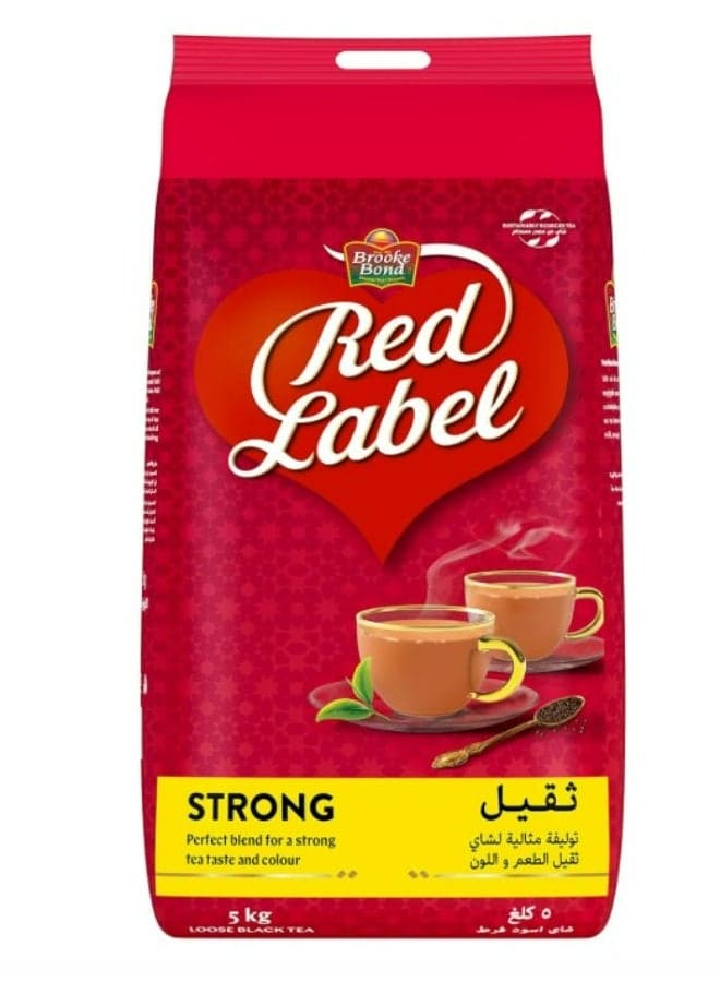 Brook Bond Red Label Black Loose Tea, 5KG