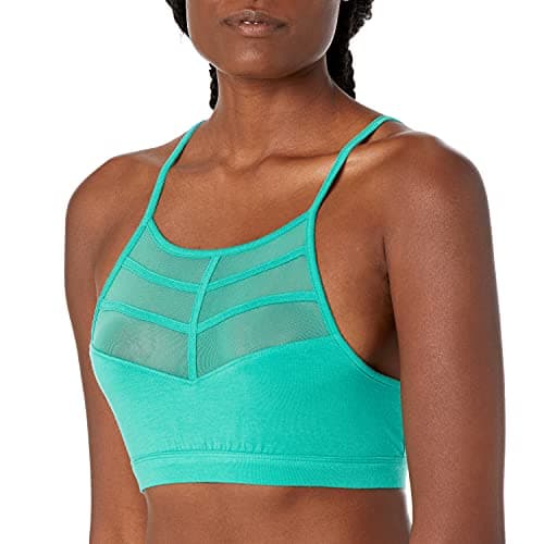 PJ Salvage Women's Wire-Free Soft Bralette Bra, Teal, M
