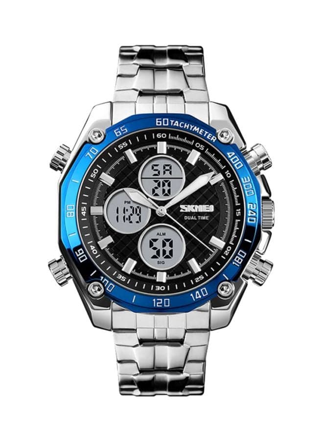 Stainless Steel Analog/Digital Watch 1302