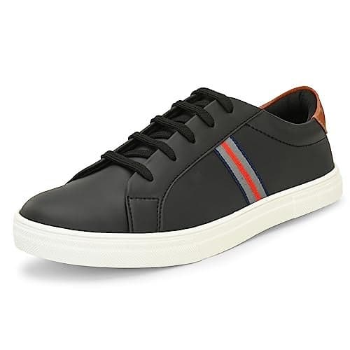 Centrino Men's 6311 Black Sneakers_7 UK (6311-1)