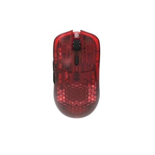 G-Wolves HTX ACE Wireless Gaming Mouse (Non-Honeycomb, Ruby Red)