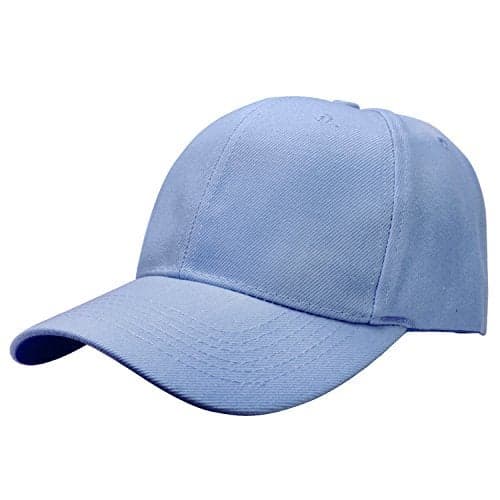 Falari Baseball Cap Adjustable Size for Running Workouts and Outdoor Activities All Seasons (1pc Sky Blue)