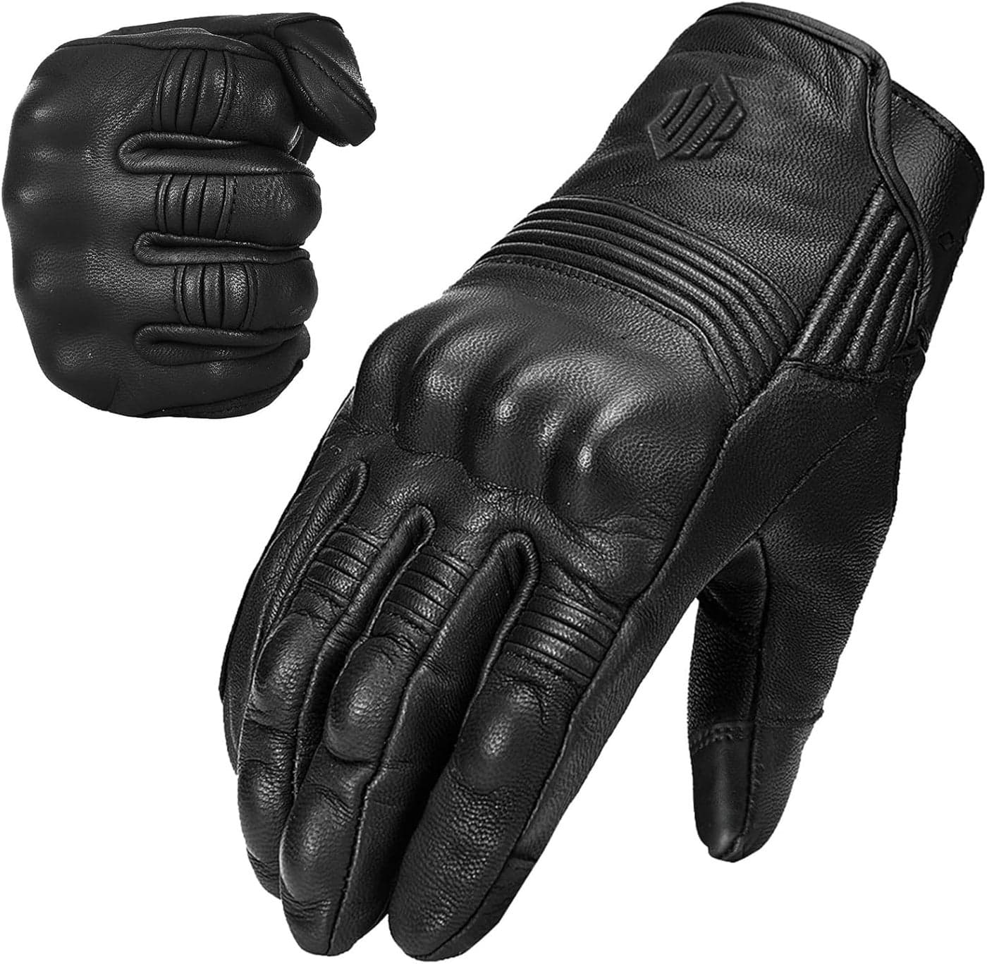 ILM Goatskin Leather Motorcycle Gloves