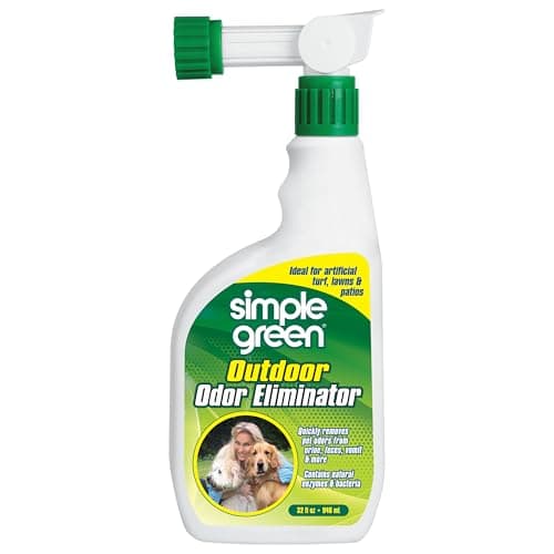 Outdoor Odor Eliminator for Pets Dogs Ideal for Artificial Grass Patio 32 oz Hose End Sprayer