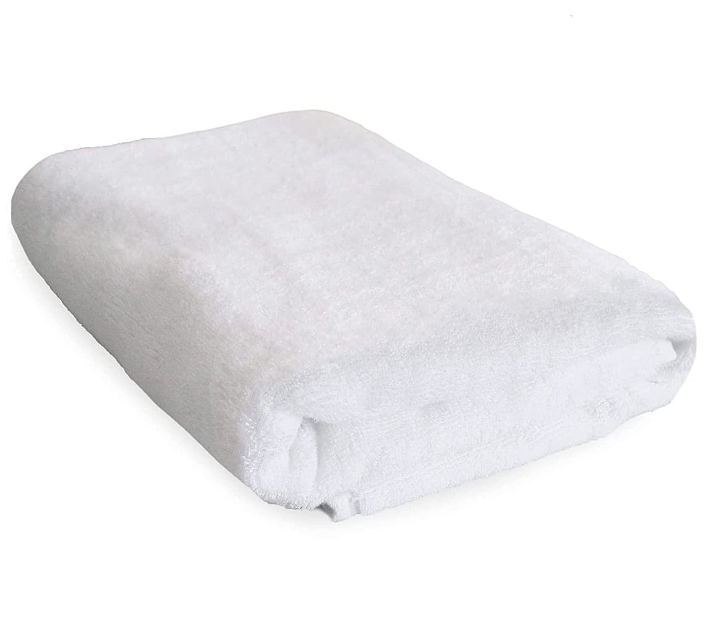 Belive-Me Cotton 500 GSM Large Size White Bath Towel for Hotel, Men, Women, Unisex, Kids, Soft and Absorbent (55 inch x 27 inch or 140 cm x 70 cm, 1 Piece)