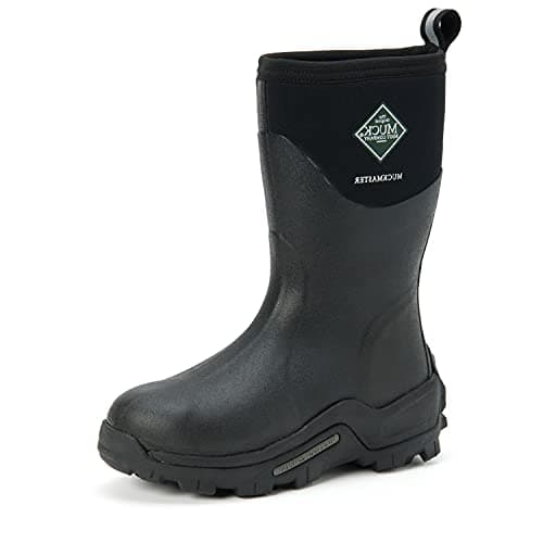 MUCK Men's Muckmaster Mid, Black, Size 6(M)
