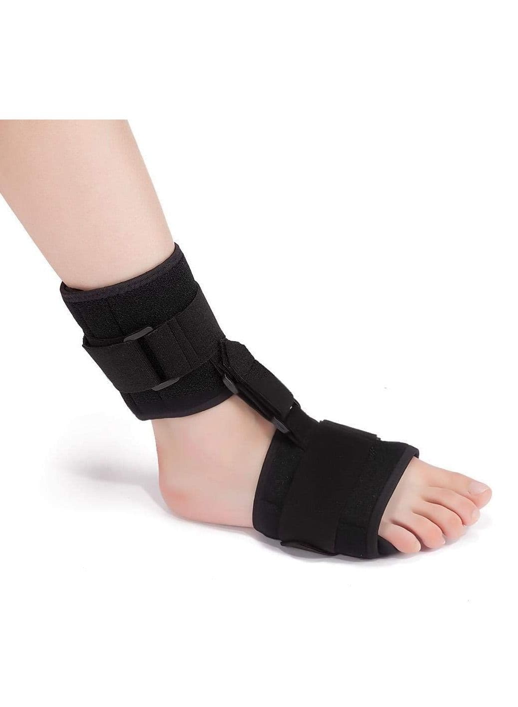 Plantar Fasciitis Night Splint, Foot Drop Orthotic Brace Support Adjustable Breathable Relief Splints For Fasciitis, Ankle Pain,Heel Pain(Left or Right Universal)
