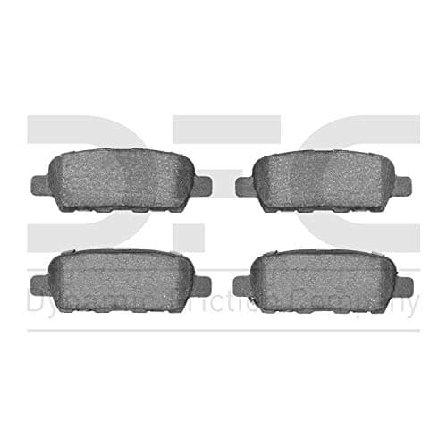 Dynamic Friction Company 3000 Ceramic Brake Pads 1310-0905-00-Rear Set