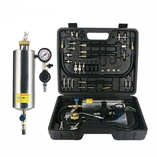 Fuel Injector Cleaner Kit Nondismantle 1000ML 150PSI Fuel Injector Tester and Fuel System Cleaner Tool Set Cleaning Machine Automotive Intake Valve Manifold Throttle Converter Cleaner