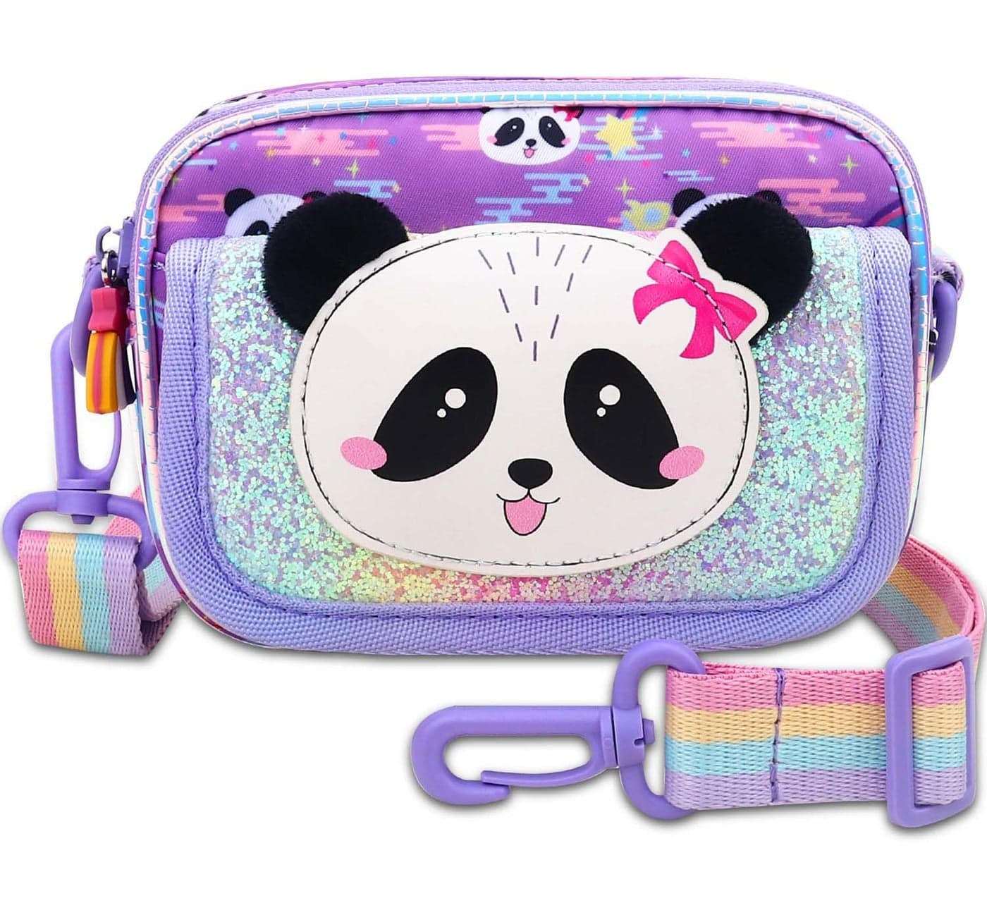 Girls Purse for Kids Age 3-8 - Panda Purse for Little Girl Gifts, Crossbody Bag