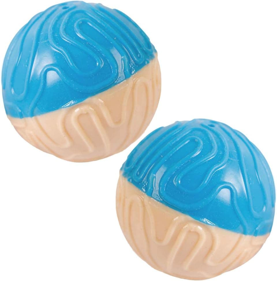 Creative Dual-Purpose Ball Toys for Dogs - Interactive Throwing & Gnawing, Sound-Activated Fun, Blue (Pet Training Aid, Dog Teething Toy, Smart Play Toy, Best Gift for Dogs, Dog Be