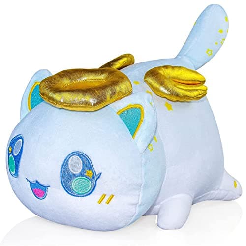 Womise Skeleton MeeMeow Stuffed Animal Plush Food Plushies Cute Anime Cartoon Stuffed Animal Figure Toy Plush Pillow Gift for Kids and Festival Gift