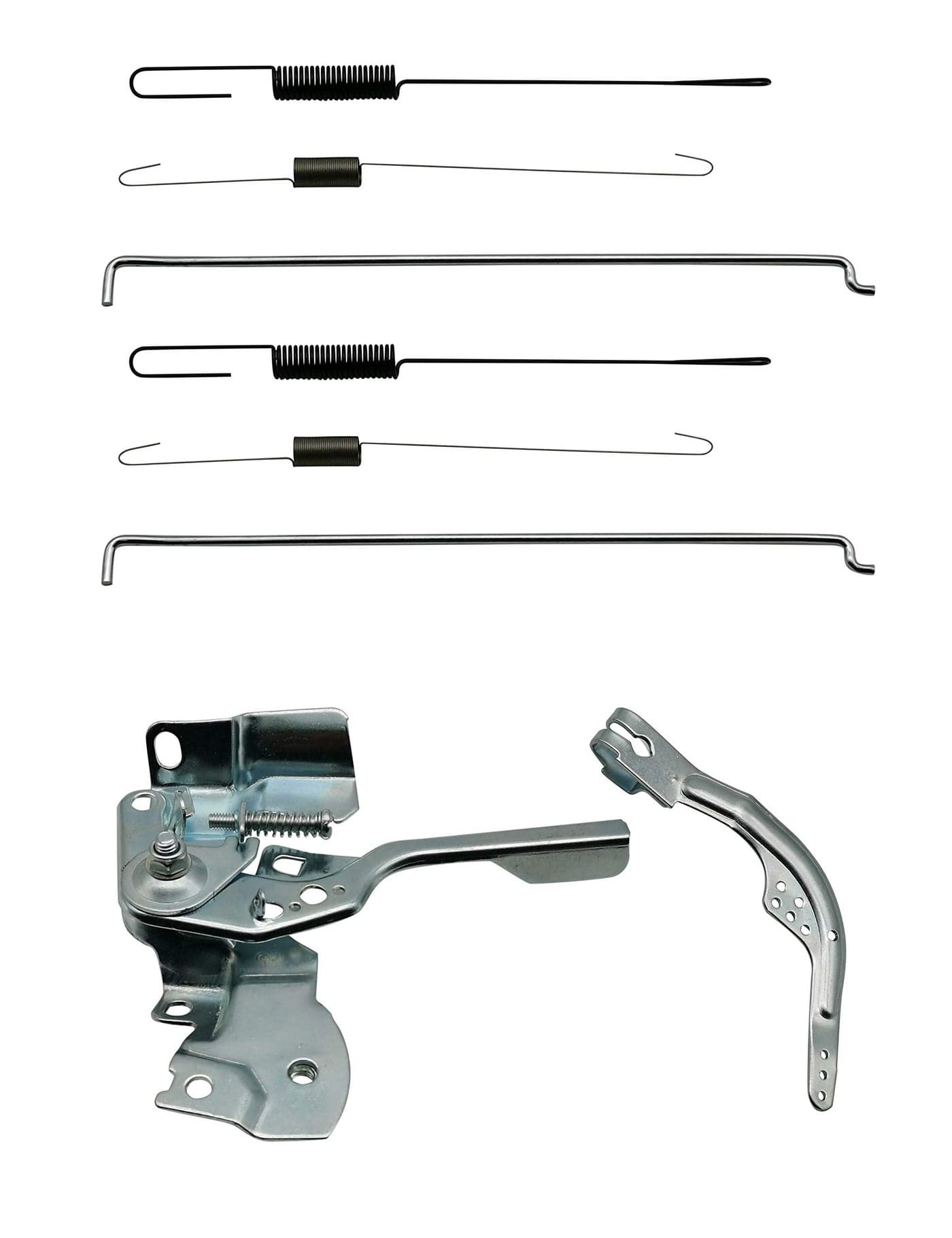 YAMAKATO GX160 GX200 196cc 212cc Throttle Control Assembly Kit, Lever Arm and Plate Base, Governor Link Rod, Return Springs, Carburetor Spring Linkage for Honda Clones Predator 212