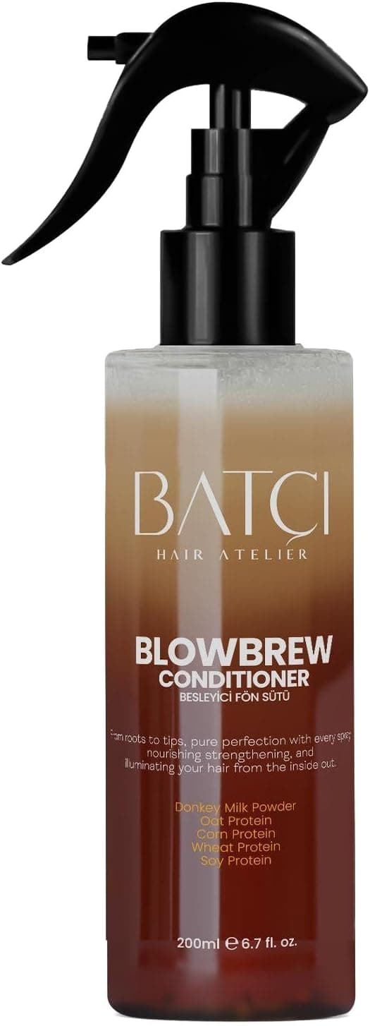 Batci Hair Blowbrew Milk Coffee Two Phase Conditioner 200 ml For Routes to Tips Nourishing Strenthening