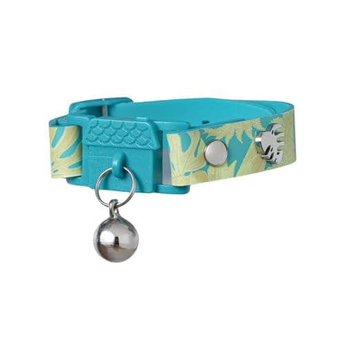 Kittyrama Botanicals Jungle Kitten Collar. Award Winning. Hypoallergenic, Quick Release Breakaway, Comfy & Soft. Vet Approved. Other Styles Available