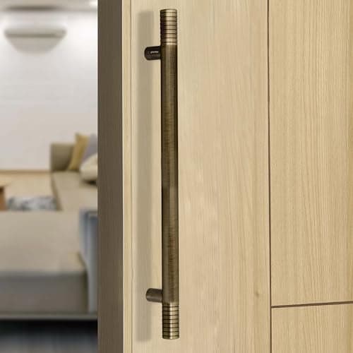 Plantex Heavy Duty Handle for Door/24 inch Main Door Handle/Door Pull-Push Handle/3 Years Warranty Pack of 1 (Brass Antique)