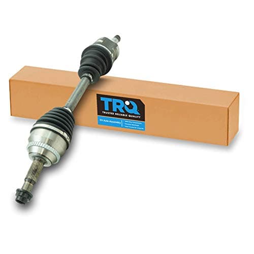 TRQ Front Driver Side CV Axle Assembly Compatible with 20032008 Toyota Corolla Automatic Transmission