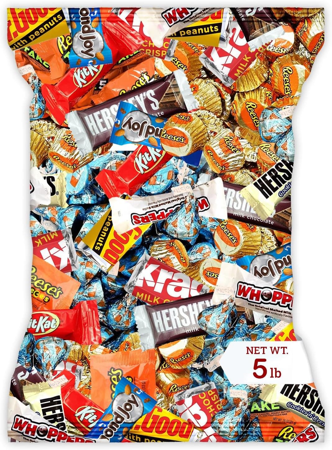 Munchbox Bulk Chocolate Variety Pack - 5Lb Assorted Chocolate Candy with Mini Bars and More