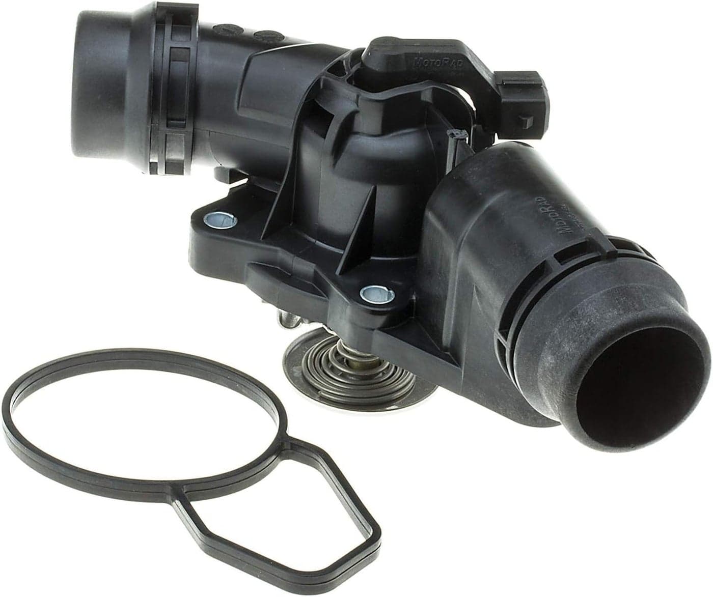 MOTORAD Engine Coolant Thermostat/Water Outlet Assembly - Stant-14602, Stainless Steel