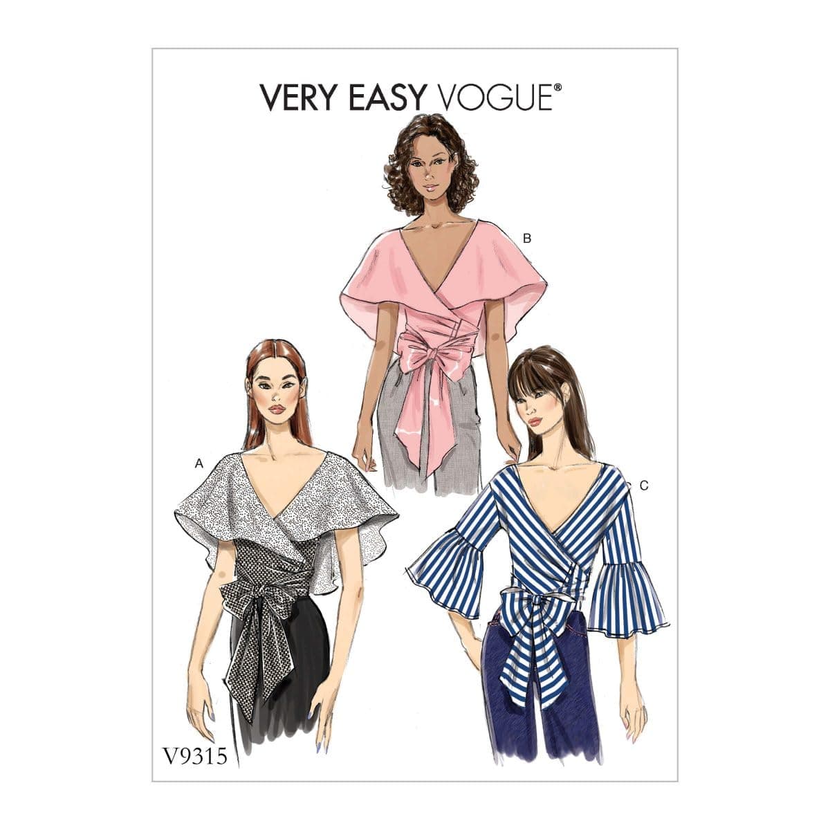 Vogue Patterns Misses Top 1416182022 red