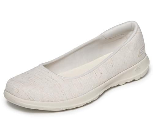 Skechers Women's On-The-Go Go Walk Lite - Susie, Natural, 9