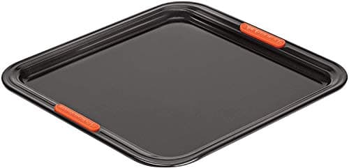 LE CREUSET Non-Stick Carbon Steel Bakeware Square Baking Sheet, 31 cm, Black, 46093310010000