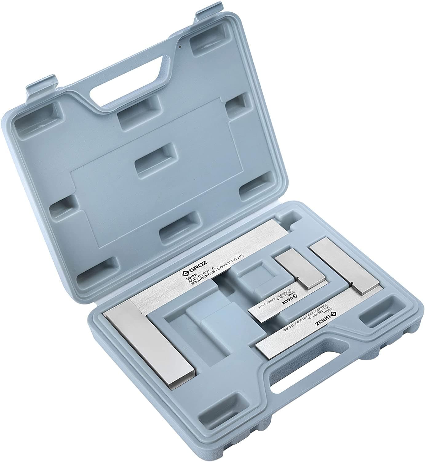Groz 01012 Steel Square Set 3 Piece