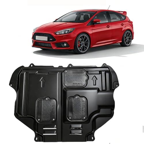 Front Engine Splash Shield for Ford Focus ST 20132018 for Focus RS Engine Splash Guards Suitable for 20132018 Ford CMax Under Engine Cover Mud Flaps Directly Replace Original