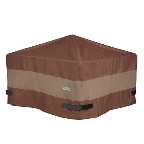Duck Covers Ultimate Waterproof 40 Inch Square Fire Pit Cover, Patio Furniture Covers