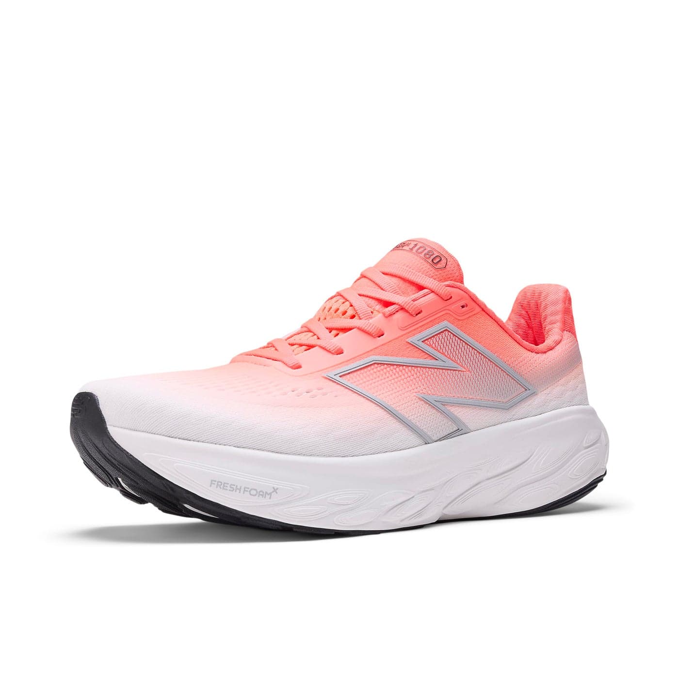 New Balance Mens Fresh Foam X 1080 V14 Running Shoe Urgent RedReflectionBlack 11