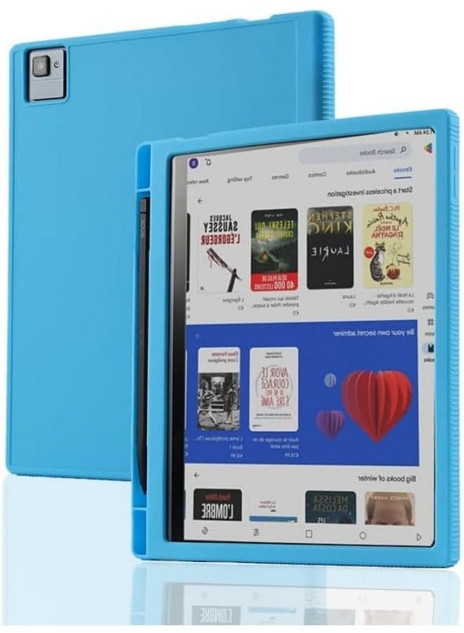 Slim Silicon Back Cover Compatible with Onyx Boox Tab Ultra C Pro 10.3 Case with Pencil Holder Soft Protective Shell