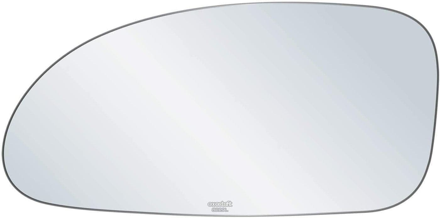 Rugged TUFF Exactafit Driver Side Rear View Mirror Glass for 2000-2005 Buick LeSabre - Left Hand Upper Flat