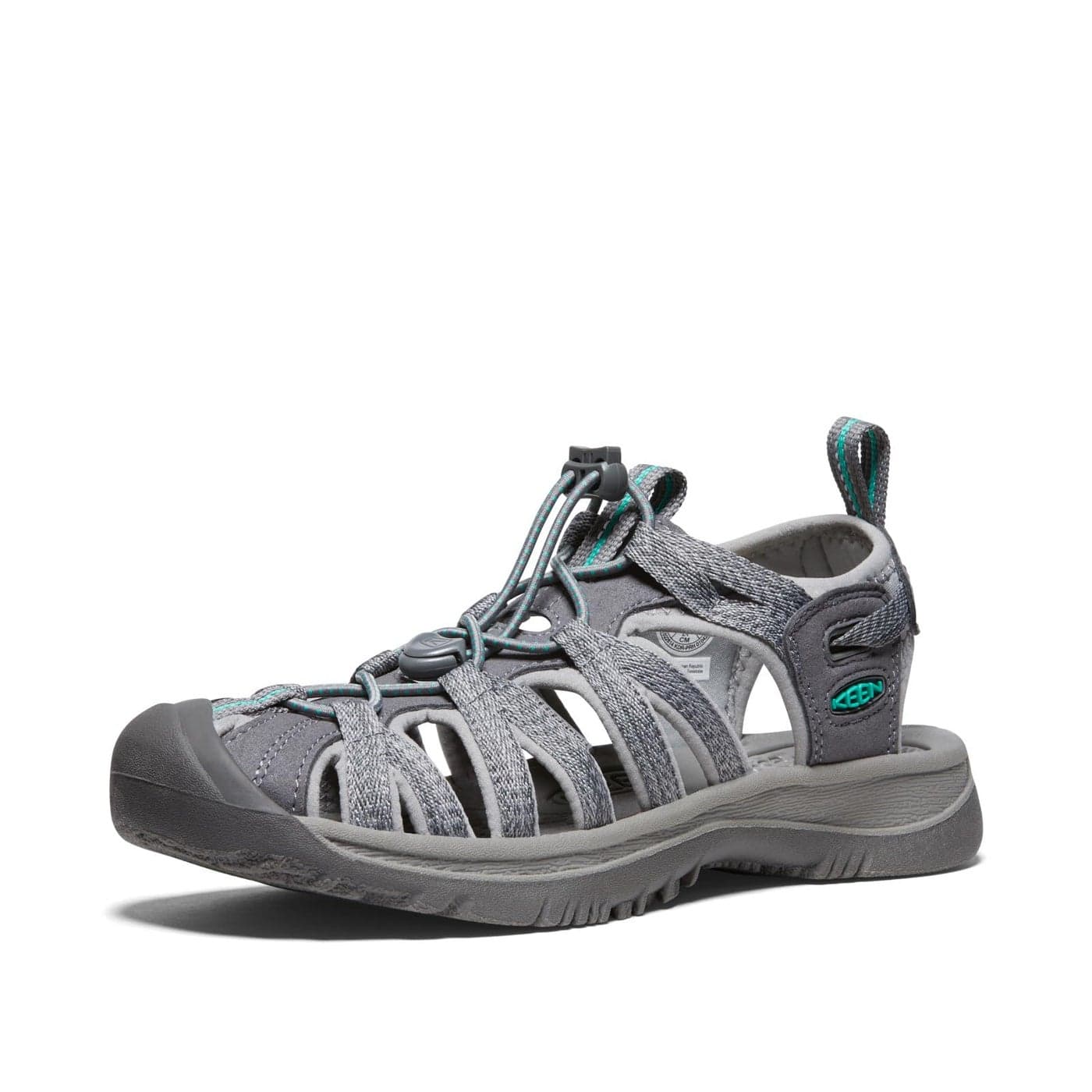 KEEN Womens Whisper Closed Toe Durable Comfortable Easy On Washable Adventure Sandals