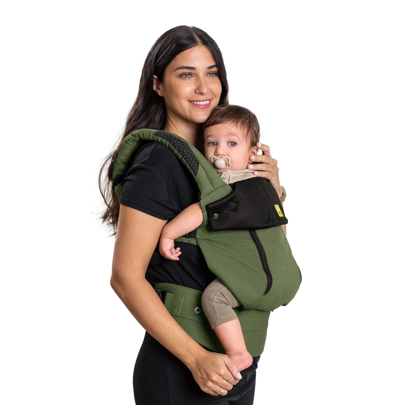 LLLbaby Complete All Seasons Ergonomic 6in1 Baby Carrier Infant to Toddler with Lumbar Support 745 Pounds 360 Degree Baby Wearing MultiPosition Inward Outward Facing Succulent