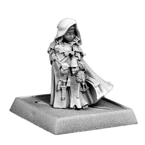 Mini – Reaper Metal 60178 Enora Iconic Arcanist (Halfling Female)