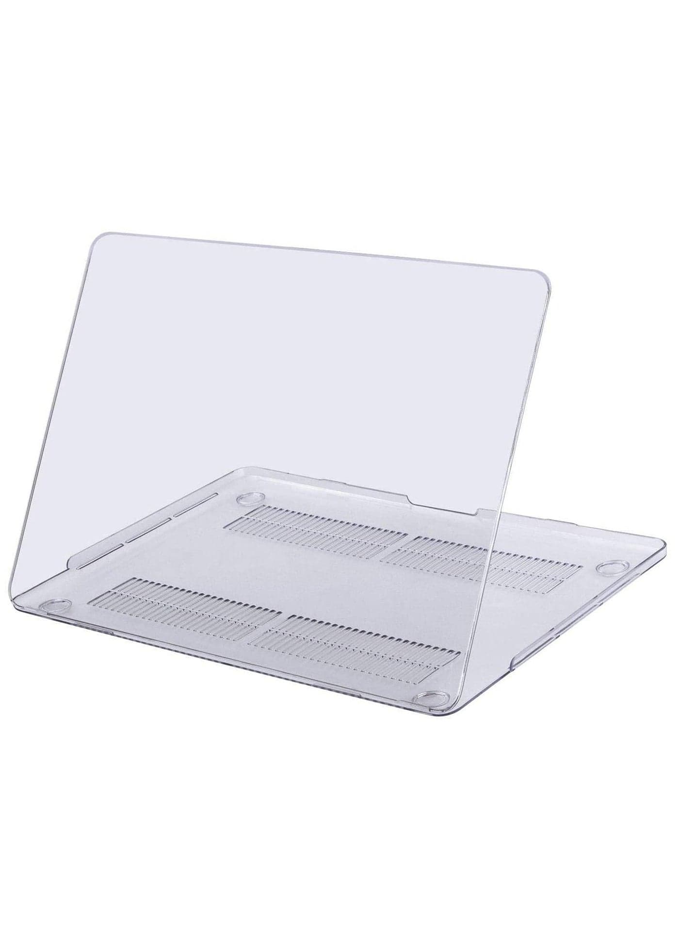 Sleek Crystal Clear Hard Shell Case Snap Protective Cover Keyboard Skin For Macbook Air 11 Inch Fits Models A1370 / A1465 (Clear)