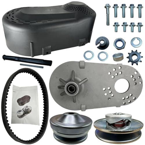 212cc Torque Converter Go Kart Clutch 3/4" 10T 40/41 Chain Predator Drive Belt Pulley Replacement Set for Manco Comet TAV2 Mini Bike(30 Series)