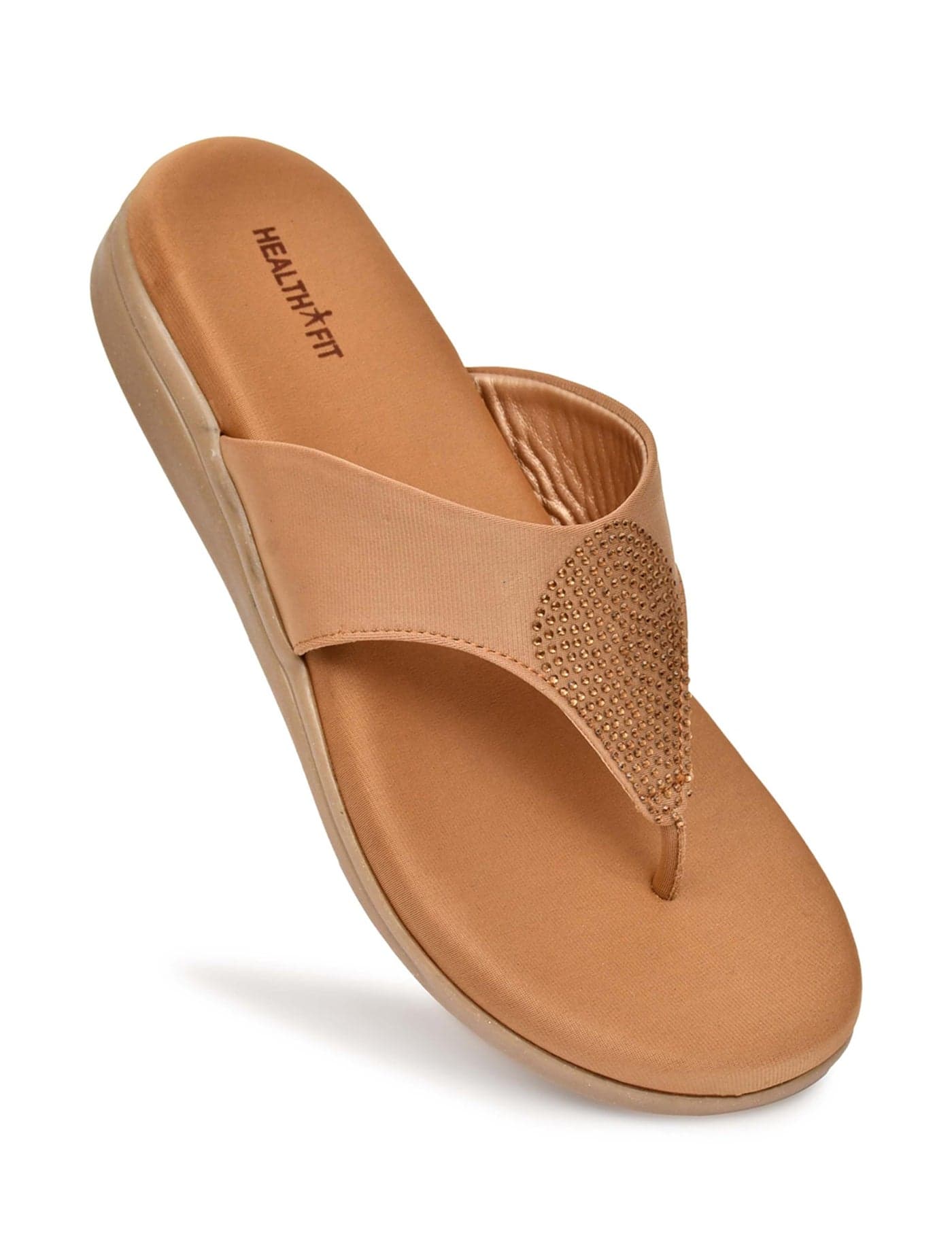 EXTRA SOFT Women's Comfortable Memory Foam Doctor Slippers/Flip-Flops|Fashionable Casual & Stylish|Lightweight & Breathable|Outdoor Synthetic Casual Chappals Sandals Ladies & Girls HF21SUL UK-5