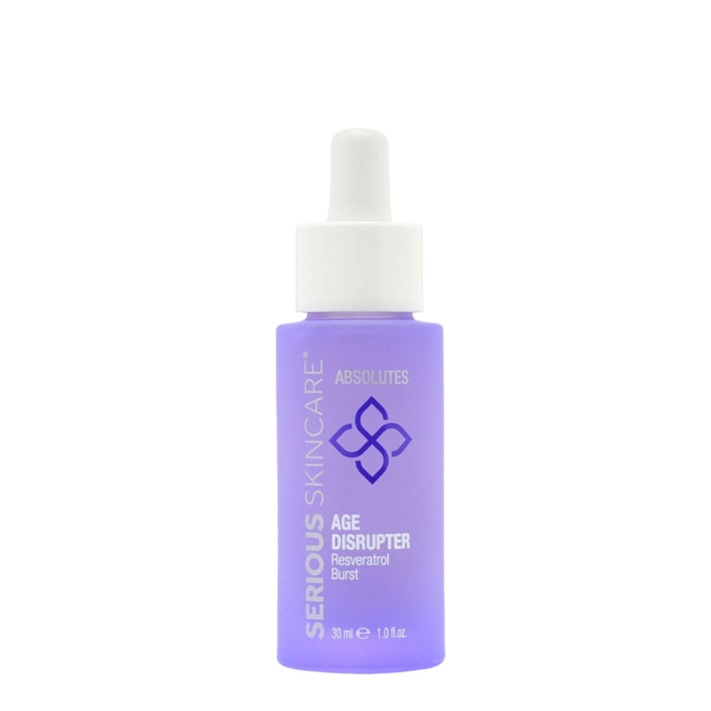 Serious Skincare Absolutes Age Disrupter Facial Treatment Serum with Resveratrol for Smooth Radiant Skin Grape Skin Stem Cells Improve Elasticity 1 oz