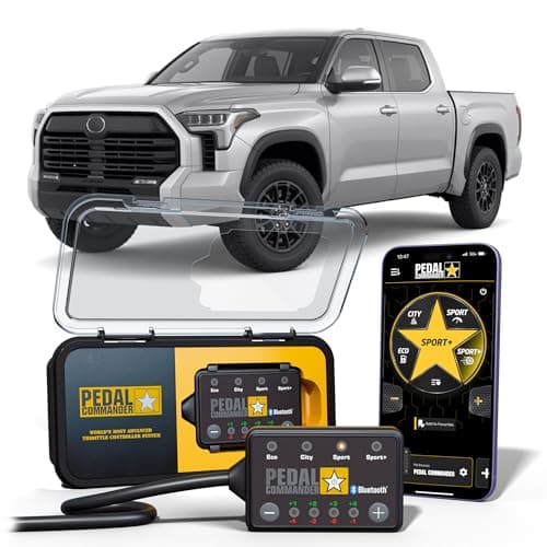 PEDAL COMMANDER Throttle Response Controller Compatible with Toyota Tundra 20222025 PlugandPlay 4 Modes 36 Sensitivity Levels App Control AntiTheft Performance Upgrade Tundra Accessories