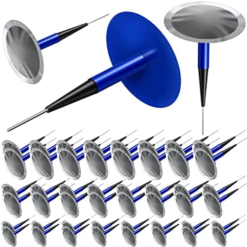 Frienda Tire Patches Kit Rubber Tire Repair Patch Mushroom Plug Kit Rubber Puncture Repair Plug (24 Pcs, 0.24 x 1.89 Inch)(24 Pcs,0.16 x 1.42, 0.24 x 1.89, 0.35 x 2.36 Inch)