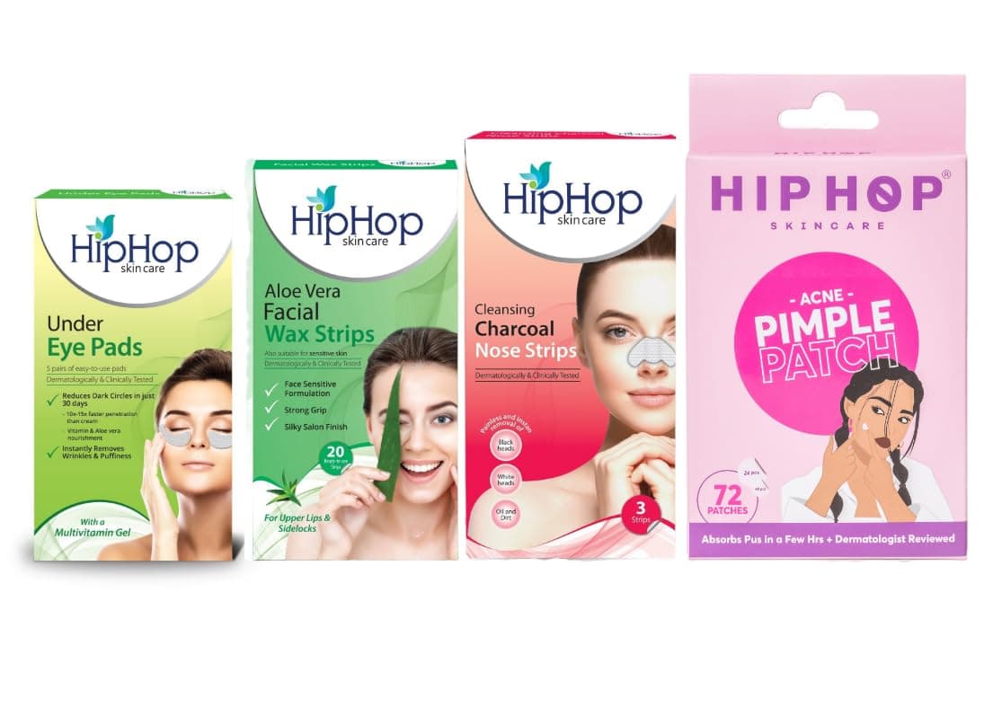 HipHop Skincare Acne Patch 36 Count with Hydrocolloid Absorbs Pus Flattens Pimples QuickActing Waterproof Transparent For Men Women All Skin Types UEPNSW3ALWS20APP72