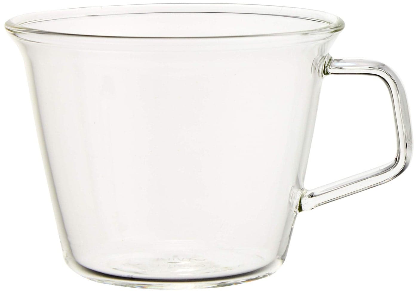 KINTO 8433 CAST Espresso Cup, 3.4 fl oz (90 ml), Heat-Resistant Glass, Microwave and Dishwasher Safe