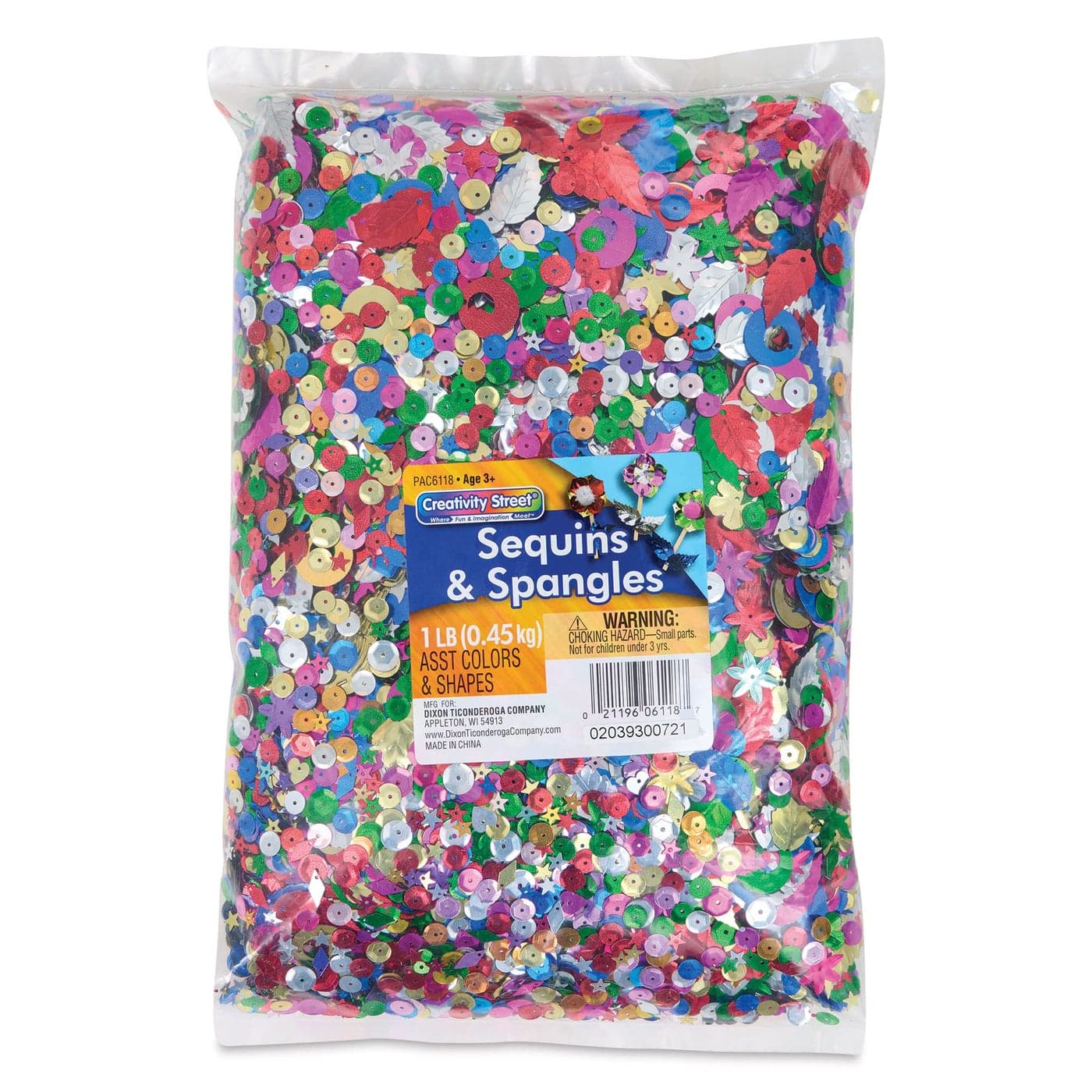 Sequins and Spangles Extra Large Bag 1 lb Assorted Colors and Styles