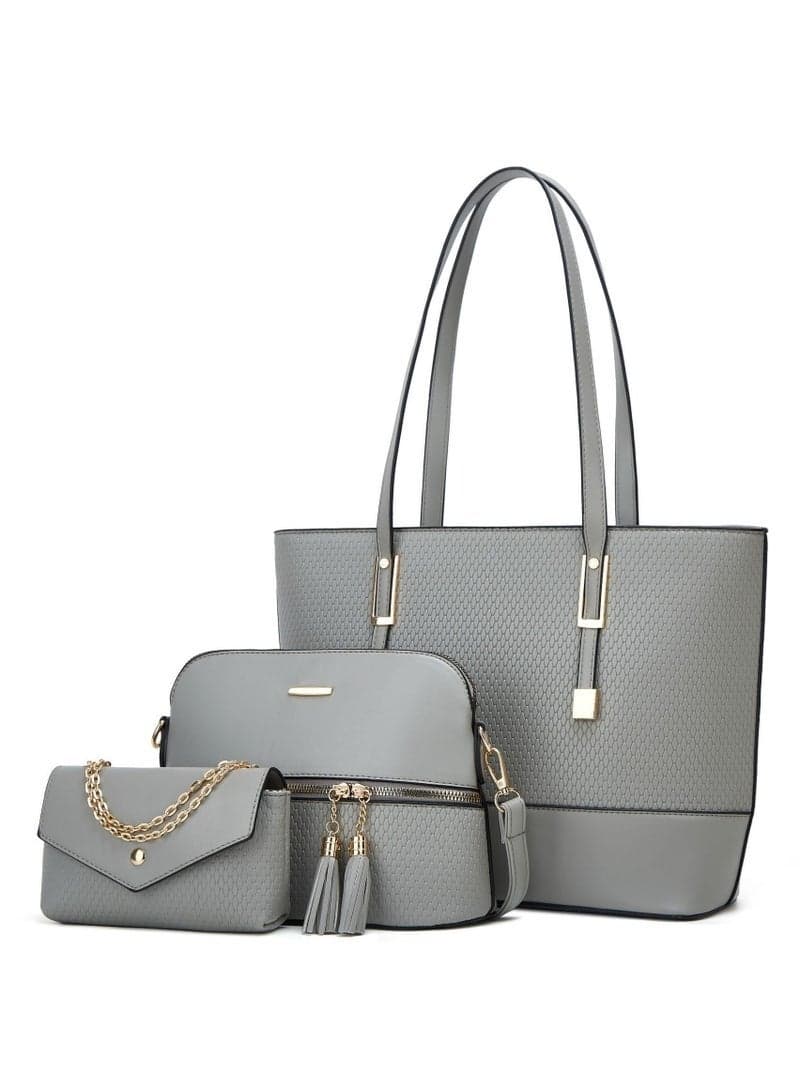 Women Fashion Handbags Wallet Tote Bag Shoulder Bag Satchel Purse Top Handle Set