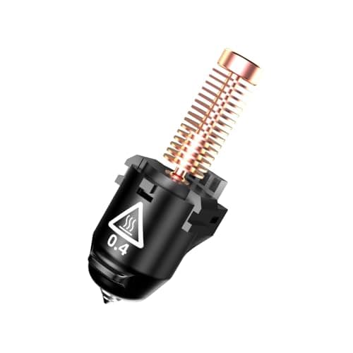 FLASHFORGE Adventurer 5M Series 3D Printer Nozzle Assembly, 3S Quick-Detachable Nozzle,Max 280℃ High Temperature & High Flow 32mm³/s Nozzle for Adventurer 5M/5M Pro 3D Printers(0.4mm)